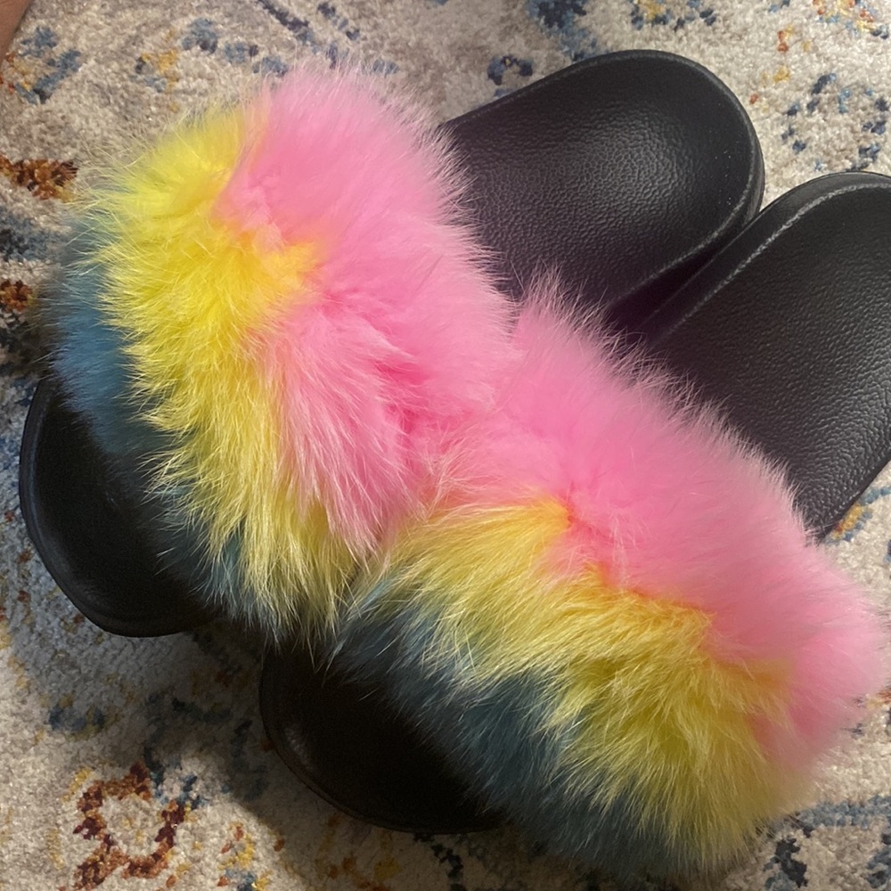 Multicolor slides - size medium